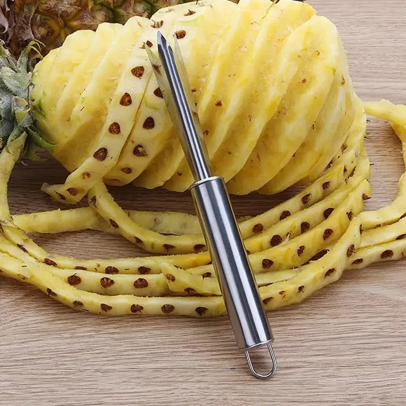 Pisau Nanas Ananas Keluli Tahan Karat Pengupas Buah Alat Sayur Alat Dapur PintarPemproses