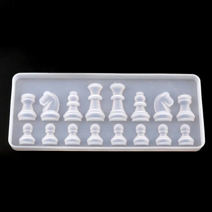 Silicone Mold, Chess Shape Silicone Mold, Resin Mold for Jewelry, Epoxy Resin Mold, Clay Molds for DIY Projects, Flexible Mol