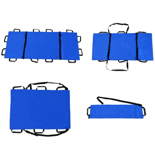 Household Patient Transfer System Soft Stretcher Belt & Repositioning Mat for Bedridden Elderly Nursing Care