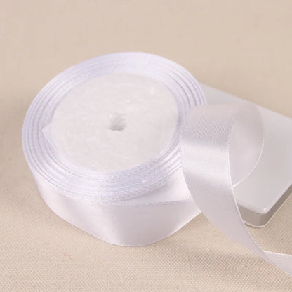 6/10/15/20/25/40/50mm Satin Ribbons DIY Artificial Crafts Wedding Party Supplies Handicraft Sewing Accessories Material 22met