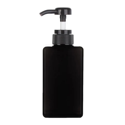 650ml Square Clear Bottle Liquid Soap Whipped Mousse Points Bottling Shampoo Lotion Shower Gel Pump Bottlesnding Soap Dispens