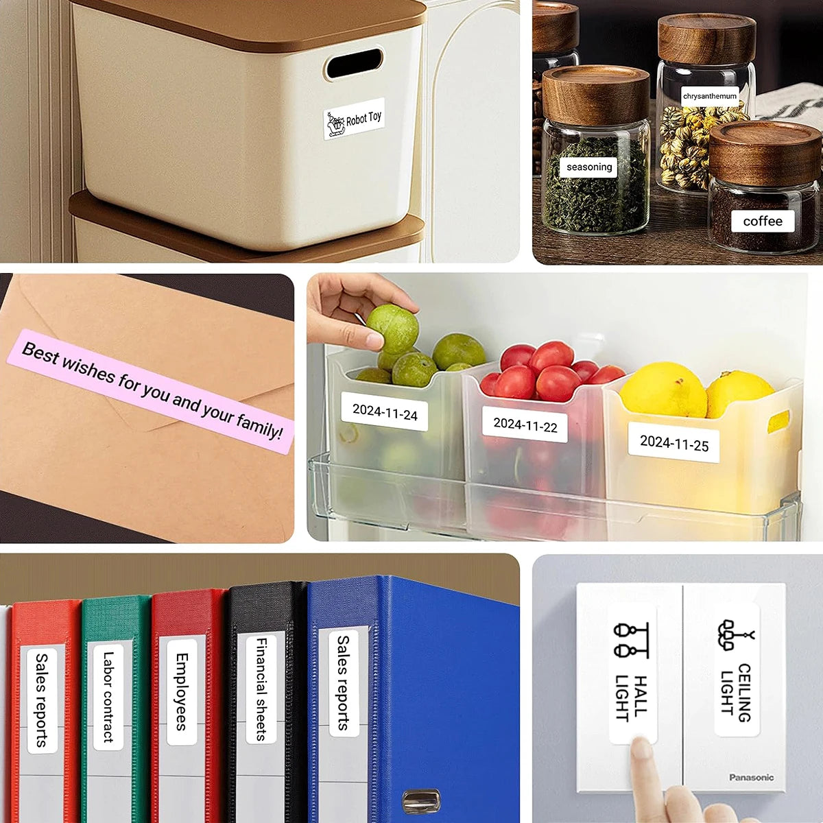 Marklife P15 Thermal Label Printer Similar as D11 D110 D101 Labeling Machine Wireless Bluetooth Label Maker With Label Sticke