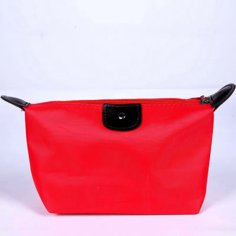 Cosmetic Bag For Women Colorful Waterproof Travel Dumpling Storage Bags Mini Cute Toiletry Makeup Portable Tote Bags Purses 2