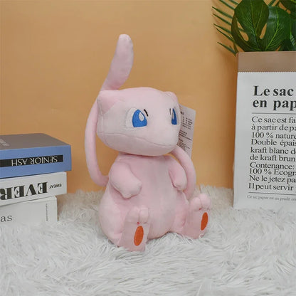 Pokemon Mew Plush Doll Kawaii Cartoon Go dex Mew Plush Toys Soft Stuffed Kawaii Anime Doll Pillow Birthday Gift For Kids
