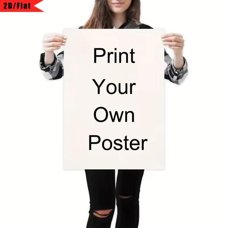 Custom Canvas Prints Photo Wall Art Personalized Poster for Family Life Pets Anime Birthdays Weddings Scenery Home Decor Gift