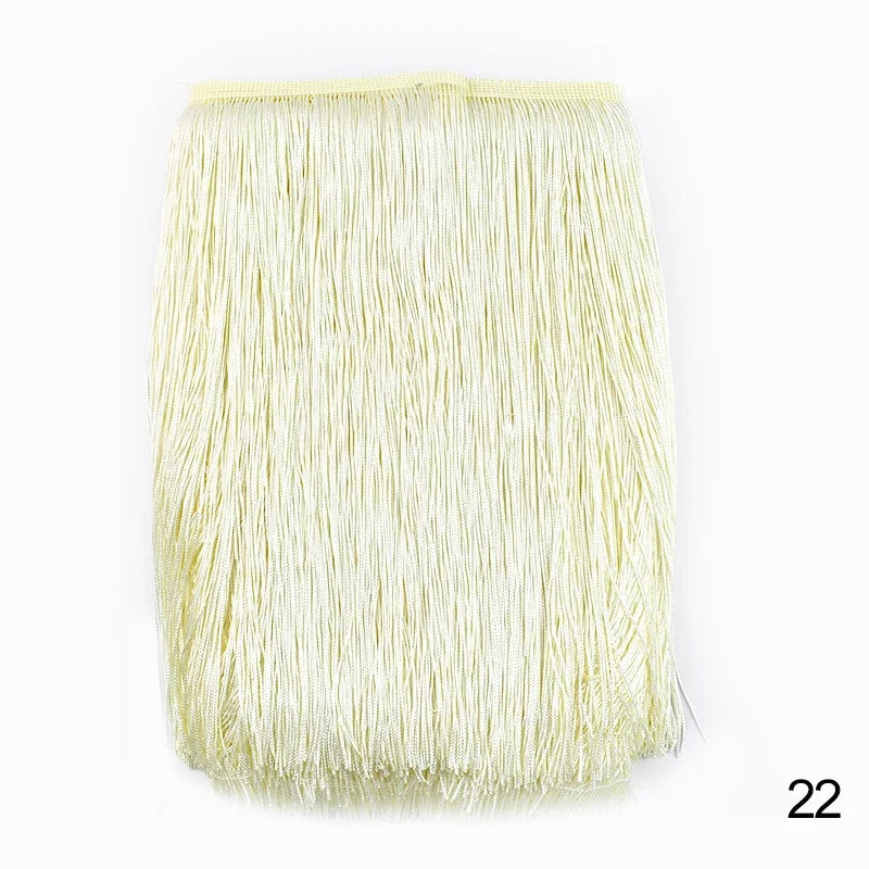 Lace Trim Fringe Tassels 2/5/10M, 30cm Long, For Curtain, Sewing, DIY Accessories - 22 / 30cm-5Yards