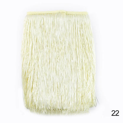 Lace Trim Fringe Tassels 2/5/10M, 30cm Long, For Curtain, Sewing, DIY Accessories - 22 / 30cm-5Yards
