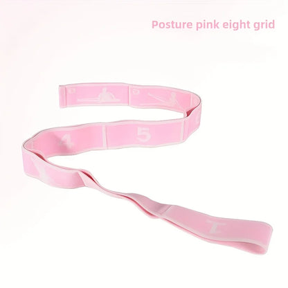 Yoga & Pilates Training Bands for Full-Body Workouts - Extra Thick Portable & Non-Slip Design for Home Gym Dance Studio & Tra