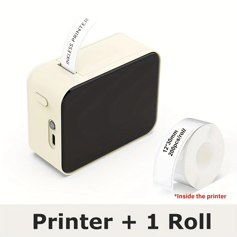 Marklife P15 Thermal Label Printer Similar as D11 D110 D101 Labeling Machine Wireless Bluetooth Label Maker With Label Sticke