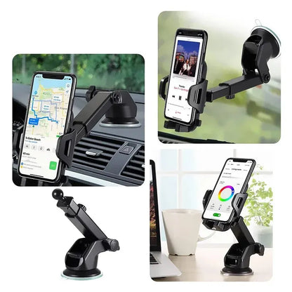 Sucker Car Phone Holder Mount Stand Suction Cup Smartphone Mobile Cell Support in Car Bracket For iPhone Xiaomi Huawei Samsun