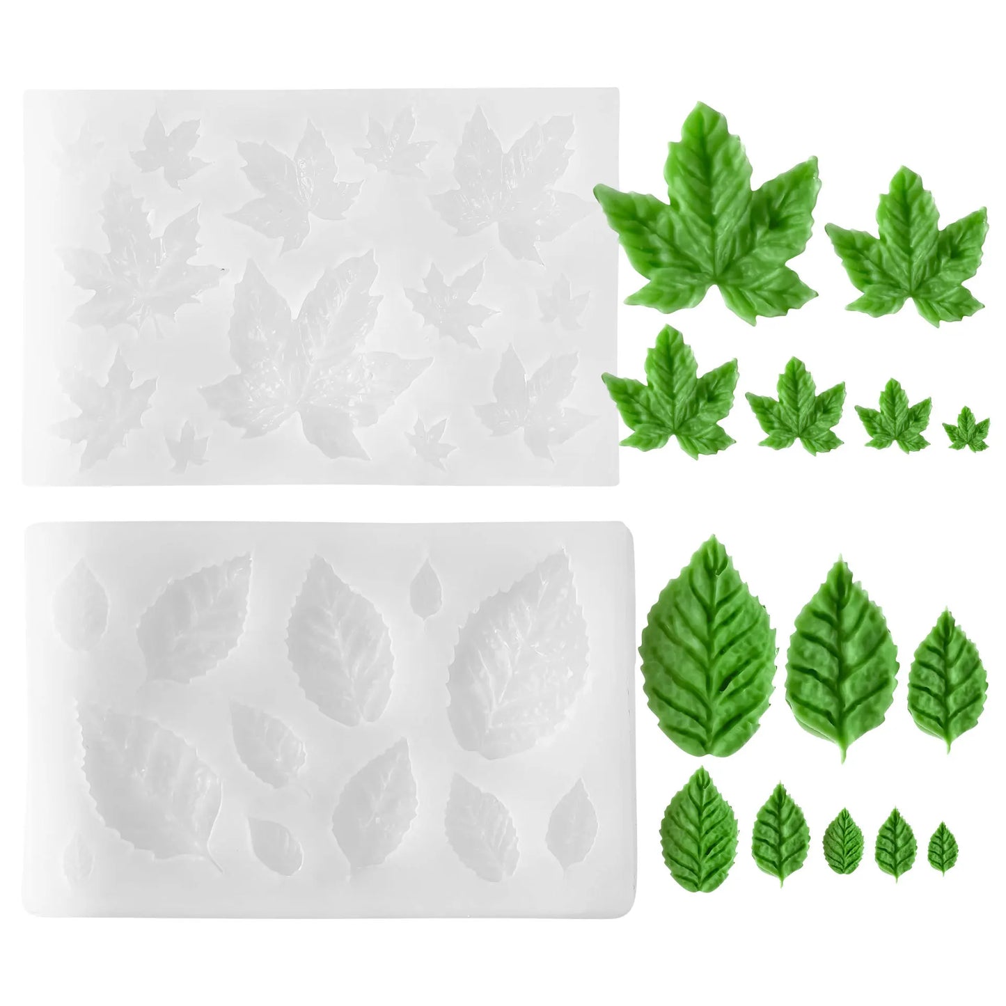 DIY Leaf Silicone Mold Leaves Maple Leaf Mold Handmade Soap Epoxy Resin Decoration Mould