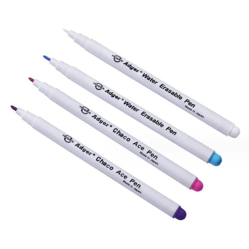 Erasable fabric marker Marker pen Cross-stitch sewing tools can be used with water-soluble ink pens for embroidery