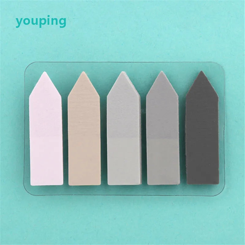 15 Types Color Self Adhesive Memo Pad Sticky Notes Bookmark Point It Marker Memo Sticker Paper Office School Supplies - G