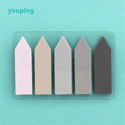 15 Types Color Self Adhesive Memo Pad Sticky Notes Bookmark Point It Marker Memo Sticker Paper Office School Supplies - G