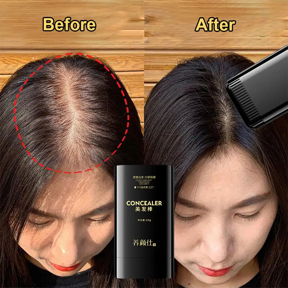 Hair Comb Hair Color Comb Black Hair Disposable Hair Color Pen Hair Color Stick Temporary Cover Gray Hair Covering Artifacts