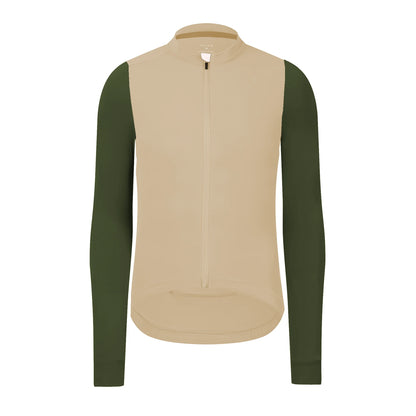 Rsantce 2024 Winter Thermal Fleece Cycling Jersey Top MTB Bike Outdoor Men's Bicycle Clothing Long Sleeve Shirt Uniform