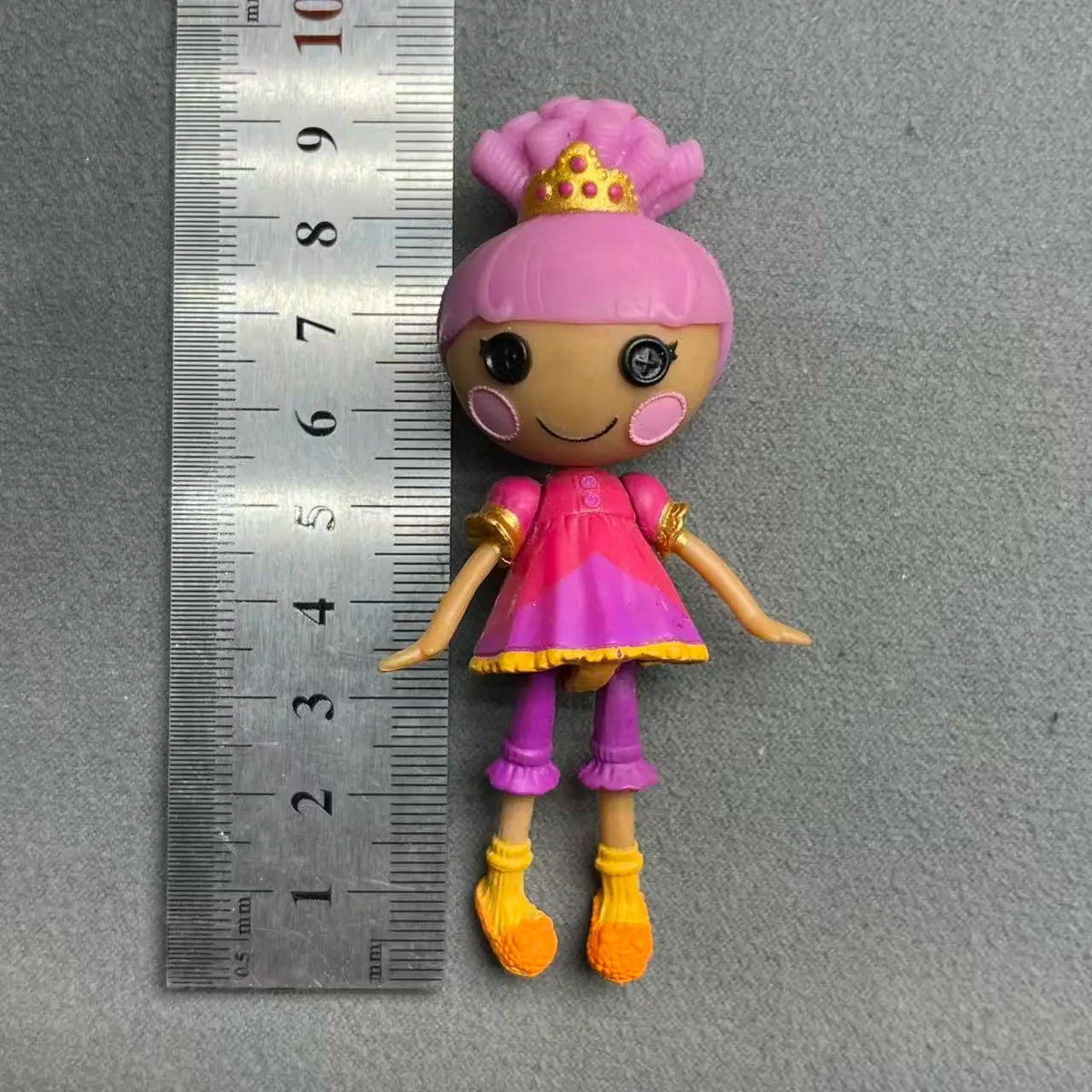 Original 8-10cm Lalaloopsy Little Sister Multi-style Dolls PVC Girls' Holiday Gift Collection Toys - A34-1Pc