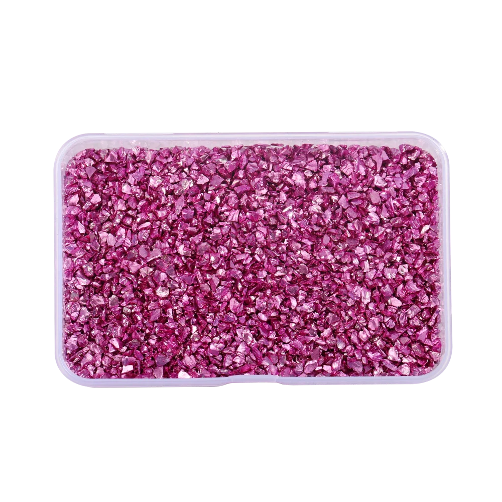 30g/Box Crushed Glass Stones Resin Filling Irregular Broken Stone for DIY Epoxy Resin Mold Crafts Nail Art Decoration Materia
