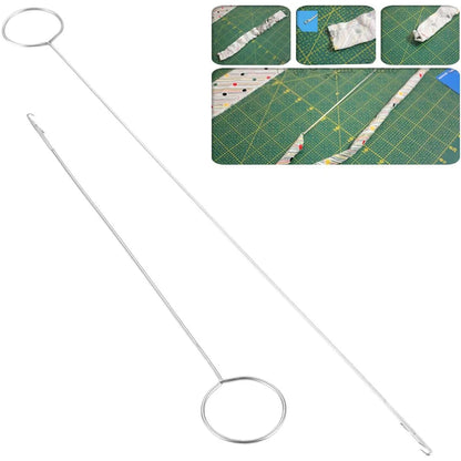 1/2Pcs Sewing Loop Turner Hook Stainless Steel,for Fabric Belt Strips Long Tuber Handmade,DIY Quitling Tool Knitting Accessor