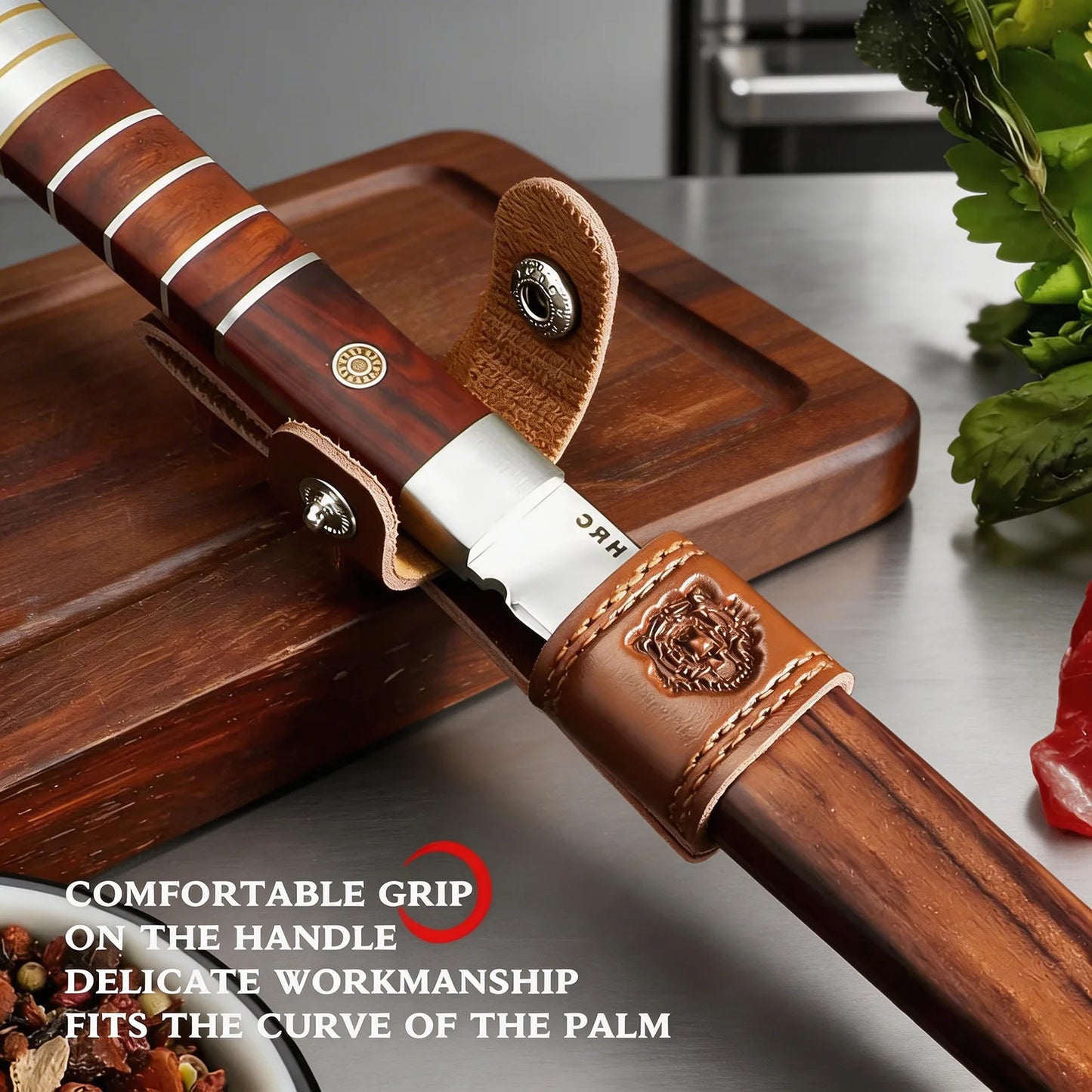 1/2/3-piece meat cutting knife set -M390 stainless steel 62HRC ultra-sharp blades suitable for cutting fruits and removing bo