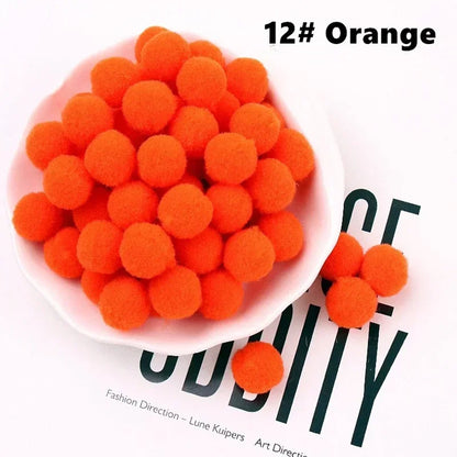 Mini Fluffy Soft Pom Poms Pompoms Ball,Handmade Craft Toys,Wedding Christmas Decor,DIY Sewing Supplies,8mm,10mm,15mm,20mm,30m