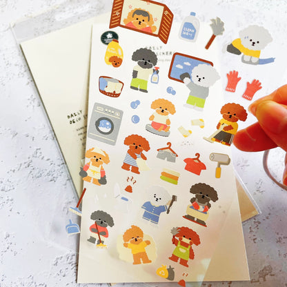 Korean Import Original Suatelier Daily Stickers Scrapbooking Diy Journal Stationery Sticker Decor Art School Supply