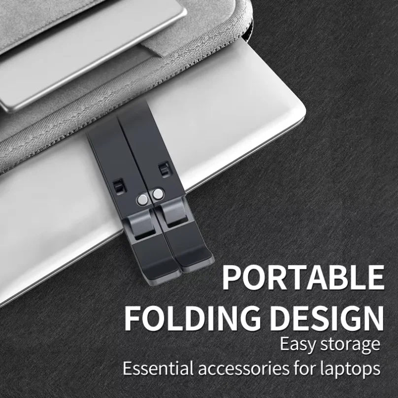 Foldable Laptop Stand Adjustable Portable Notebook Bracket Support Base Aluminum Alloy Holder For Macbook Laptop PC Accessori