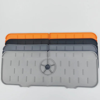 Silicone Mat Gourmet Faucet Kitchen Accessory Home Appliance Sponge Rack Kitchens Accessories Kitchen Sink Splash Guard for Y