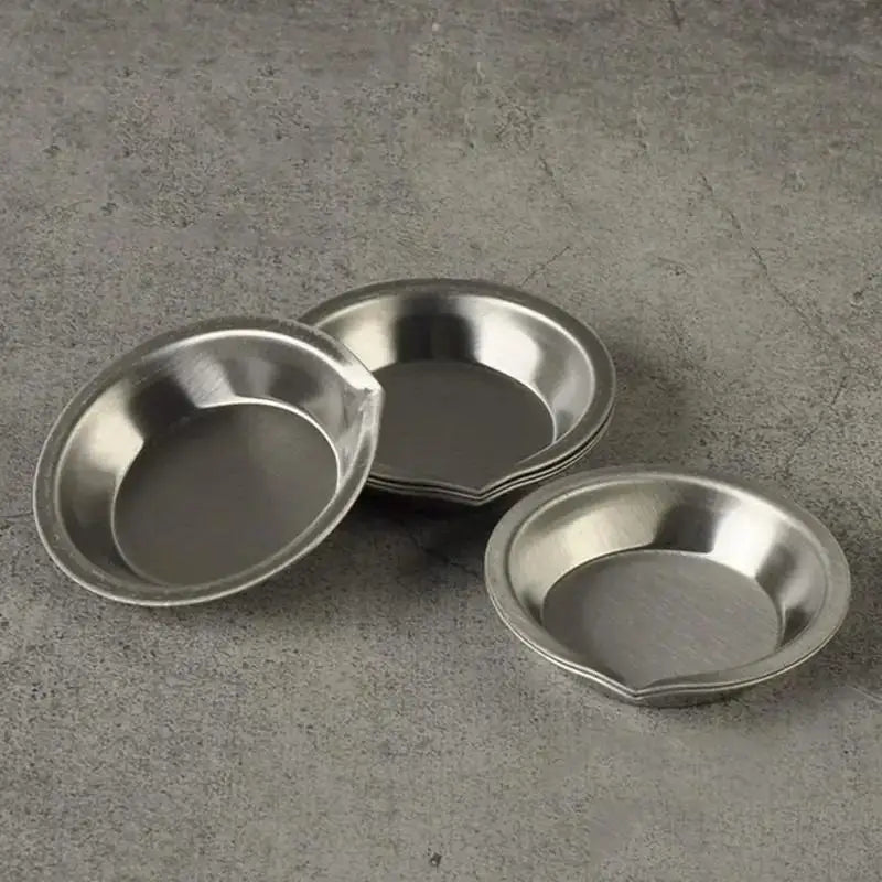 12/24pcs Stainless Steel Painting Color Bowls Oil Paint Trays Paint Color Mixing Cups Color Mixer Children DIY Painting Tools