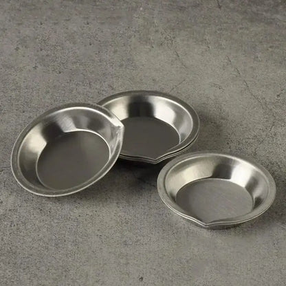 12/24pcs Stainless Steel Painting Color Bowls Oil Paint Trays Paint Color Mixing Cups Color Mixer Children DIY Painting Tools