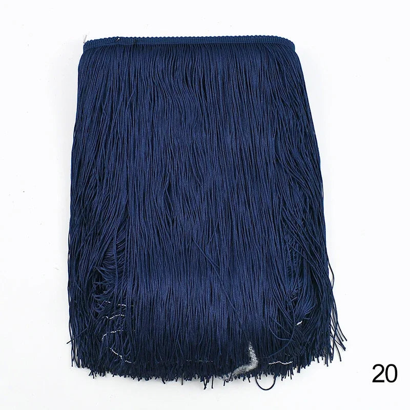 Lace Trim Fringe Tassels 2/5/10M, 30cm Long, For Curtain, Sewing, DIY Accessories - 20 / 30cm-5Yards