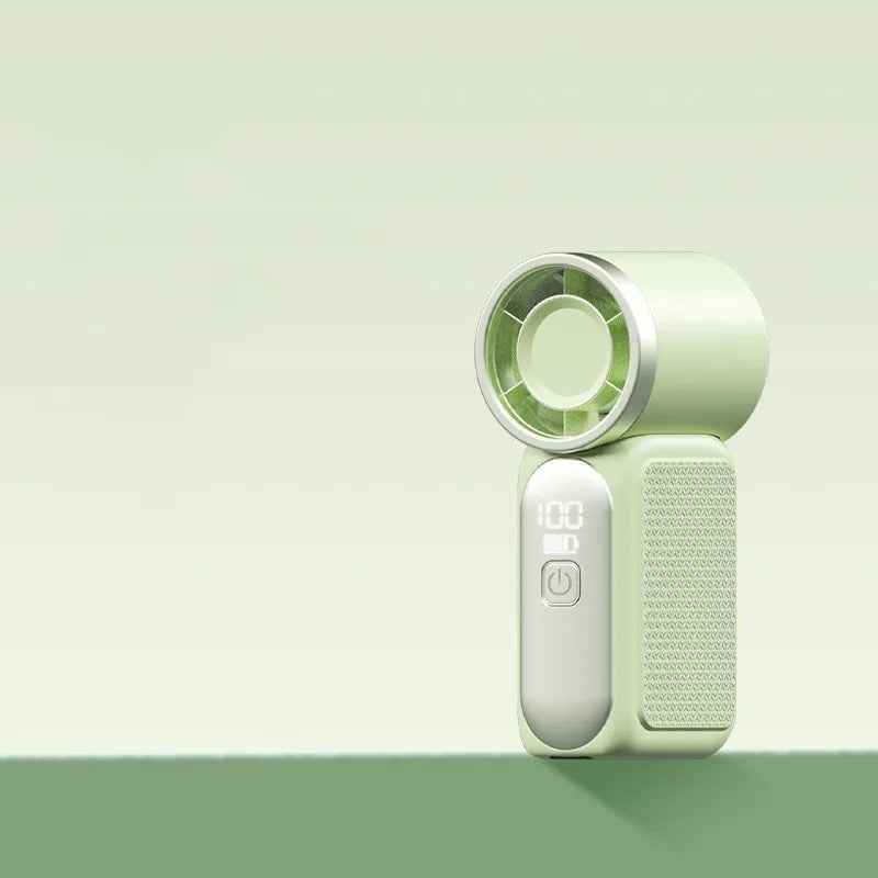 Adjustable wind speed settings allow users to customize airflow based on personal comfort. - green