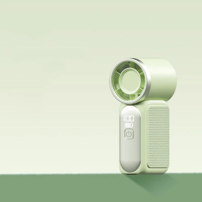 Adjustable wind speed settings allow users to customize airflow based on personal comfort.