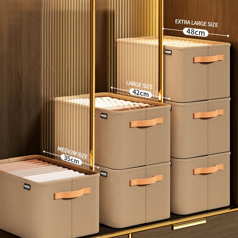 Thicken Clothes Organizer Pants Sweater Storage Cabinets Drawers Organizer Jeans Storage Box Wardrobe Clothes Storage Organiz