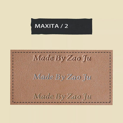 MAXITA Movable Type Hot Foil Stamping Kit | English Brass Type Set for Leather Craft, Packaging, and DIY Embossing 306Pcs - F