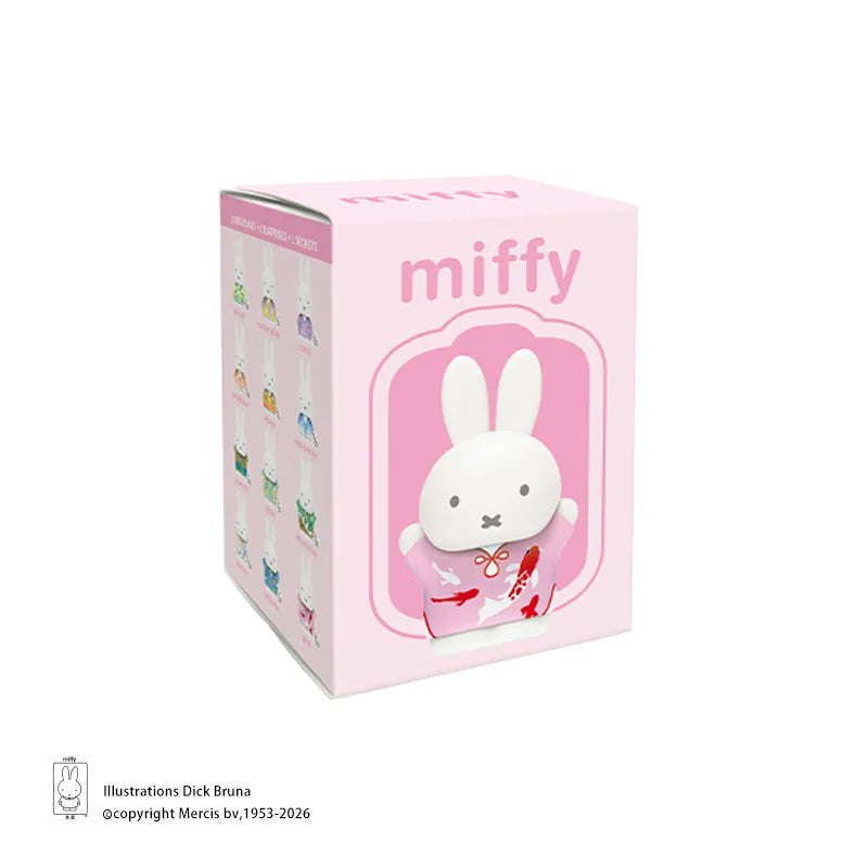 Miffy Ancient Chinese Style Mystery Blind Box Gifts Toy Model Anime Figures Collect Ornaments