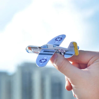 20-100 Pcs/Bag Gliders Planes Foam Assemble Airplane Toys Kids Birthday Gifts Party Favors Children School Prizes Goodie Fill