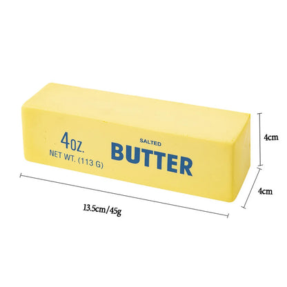 Butter Stick Squishy Toy Slow Rising Squeeze Toy Butter Bar Brick Squishy Fidget Toy Anti Stress Release Hand Relax Gift Toy