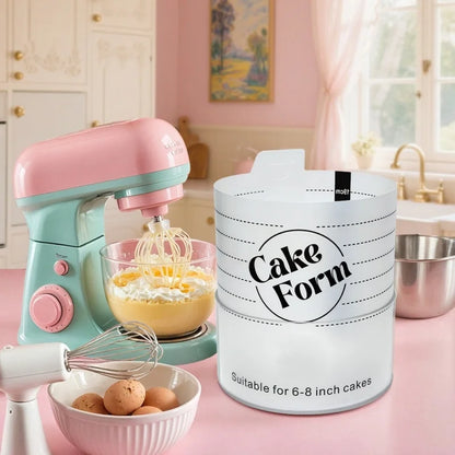 Adjustable Cake Ring Mold Retractable Fondant Tools Mousse Cake Ring Acrylic Circle Baking Ring DIY Mousse Cake Form