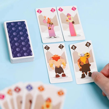 Chinese and English Board Game Fun Family Party Card Game for 2-6 Players 15 Minutes