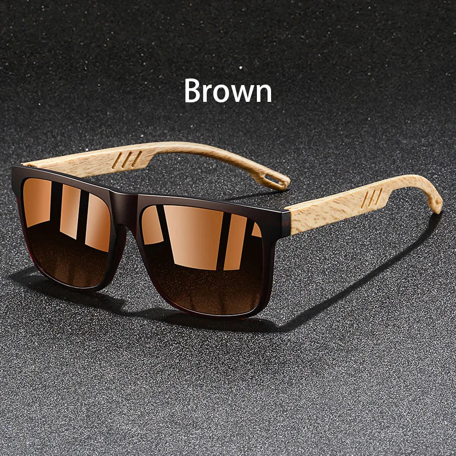 Fashion Vintage Square Square Frame Sunglasses Men Women Fishing Driving Man Designer Sun Glasses Eyewear