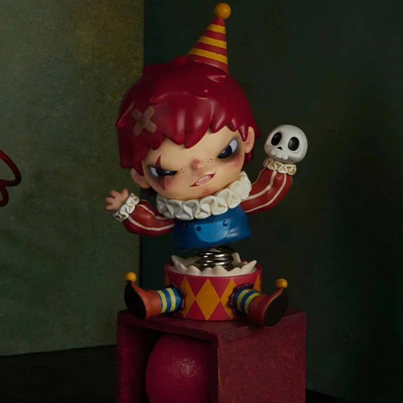 POP MART Hirono Monster Is Carnival Series Blind Box Guess Bag Mystery Box Toys Doll Cute Anime Figure Desktop Ornaments Gift