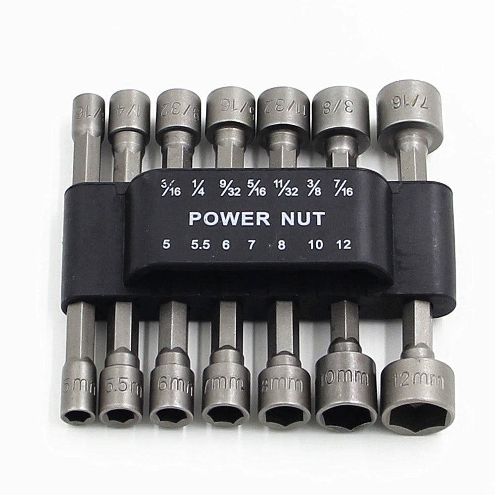 Powerful Socket Inner Hexagonal Wrench Hexagonal Handle Screwdriver Socket Extension Rod Pneumatic Screwdriver Insert Tool Se