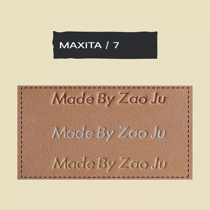 MAXITA Movable Type Hot Foil Stamping Kit | English Brass Type Set for Leather Craft, Packaging, and DIY Embossing 306Pcs