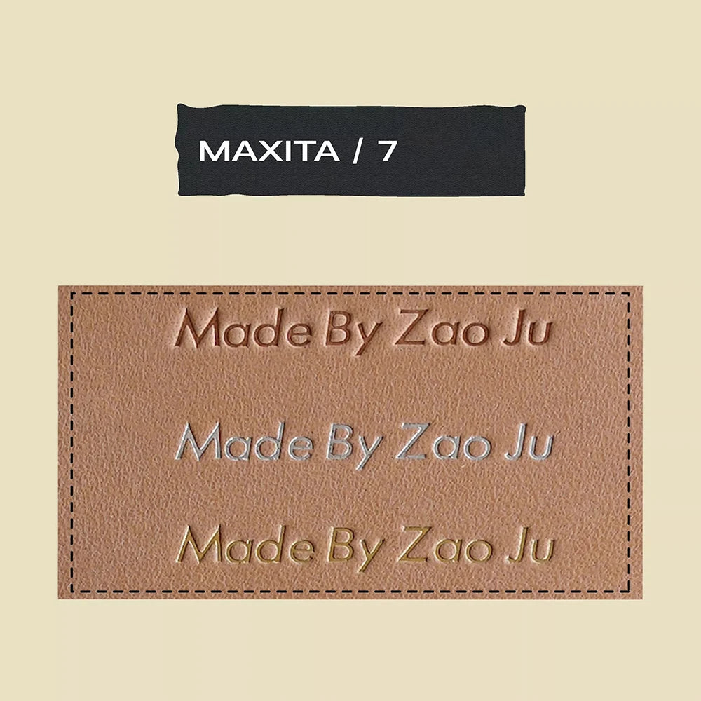 MAXITA Movable Type Hot Foil Stamping Kit | English Brass Type Set for Leather Craft, Packaging, and DIY Embossing 306Pcs - F