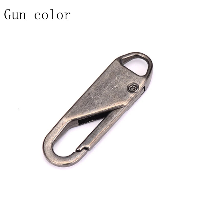 20-5PCS Zipper Pull Replacement Zipper Slider Puller Instant Repair Bag Bad Buckle Travel Suitcase Head DIY Sewing Craft Tool