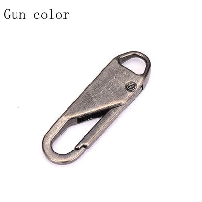 20-5PCS Zipper Pull Replacement Zipper Slider Puller Instant Repair Bag Bad Buckle Travel Suitcase Head DIY Sewing Craft Tool
