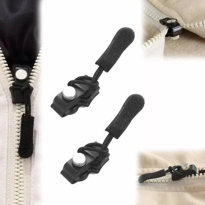 6pcs Fix a Zipper Repair Kit Universal Instant Replacement Zipper Slider 3 Different Sizes DIY Apparel Sewing Supplies