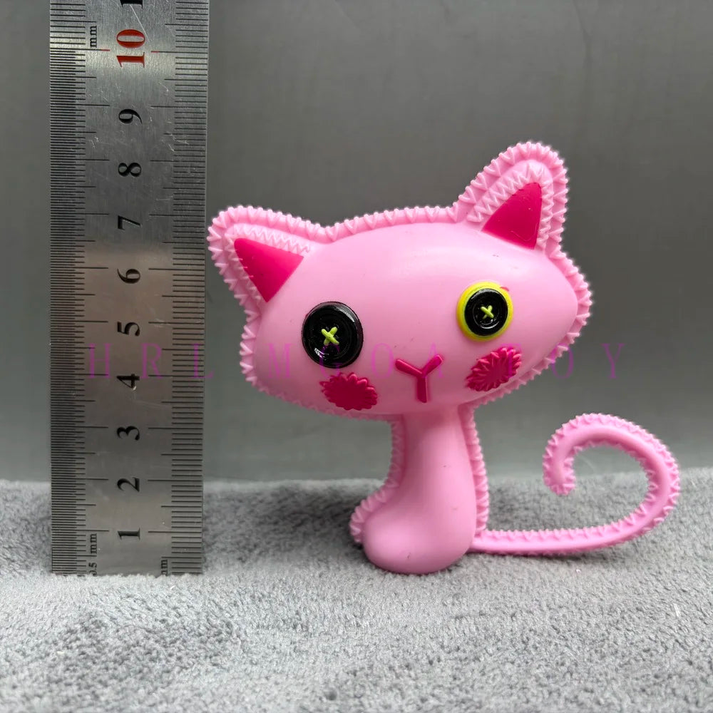 Original Lalaloopsy 8-10cm Little Sister and Pet Dolls PVC Holiday Gift Collection Pvc Toys