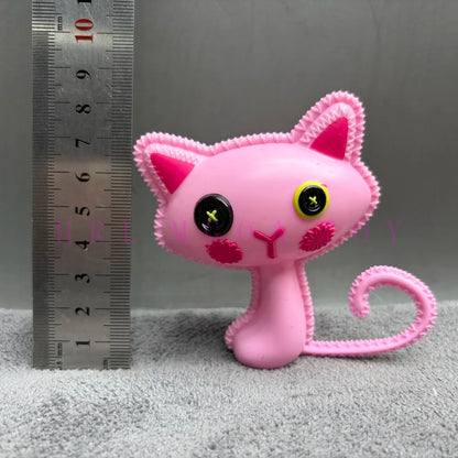 Original Lalaloopsy 8-10cm Little Sister and Pet Dolls PVC Holiday Gift Collection Pvc Toys
